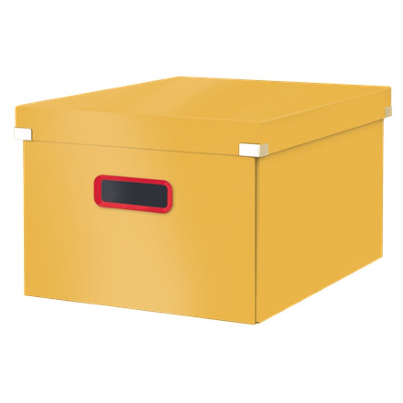 Leitz Click & Store Storage box Rectangular Hardboard, Polypropylene (PP) Yellow