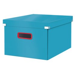 LEITZ Boîte de rangement Click & Store Cosy M, bleu