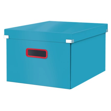 LEITZ Boîte de rangement Click & Store Cosy M, bleu