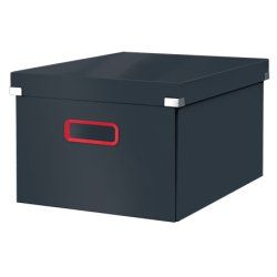 Leitz Click & Store Storage box Rectangular Hardboard, Polypropylene (PP) Grey
