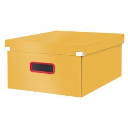 Leitz Click & Store Storage box Rectangular Hardboard, Polypropylene (PP) Yellow