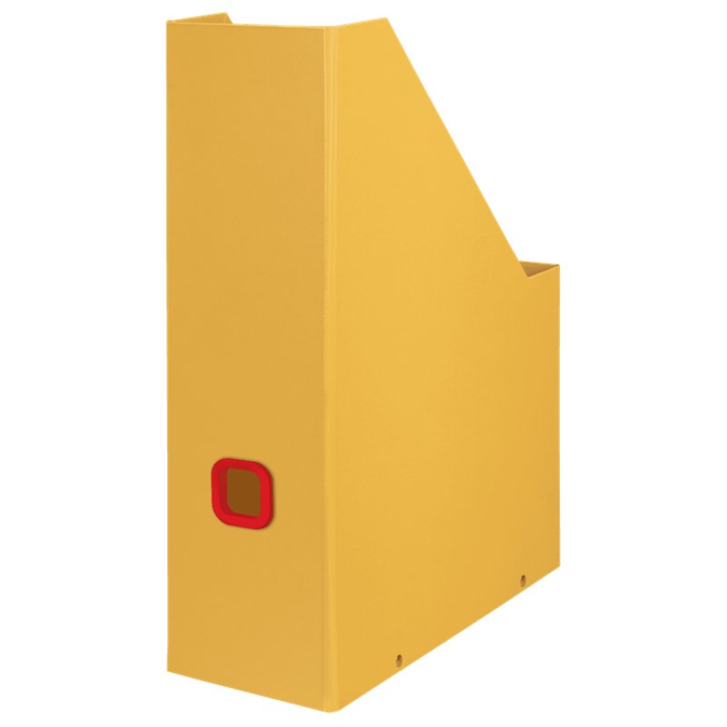 LEITZ Porte-revues Click & Store Cosy, A4, carton, jaune