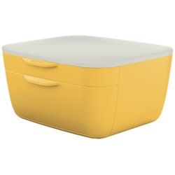 Leitz 53570019 desk tray/organizer Polystyrene (PS) White, Yellow