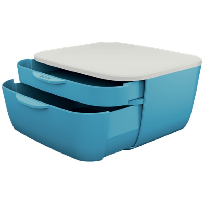 Leitz 53570061 desk tray/organizer Polystyrene (PS) Blue, White