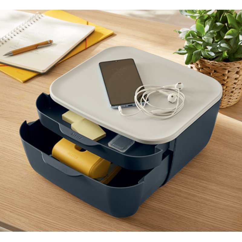 Leitz 53570089 desk tray/organizer Polystyrene (PS) Black, White