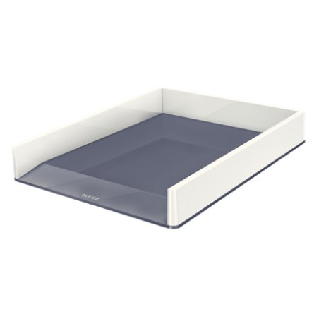 Leitz 53611001 desk tray/organizer Polystyrene Metallic, White