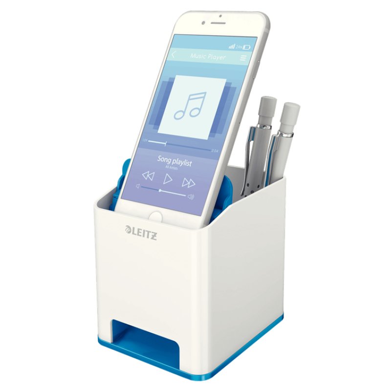 Leitz 53631036 pen/pencil holder Polystyrene Blue, White