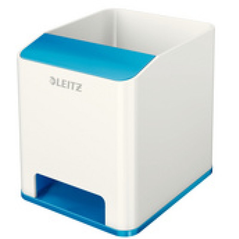 LEITZ Pot à crayons Sound WOW Duo Colour, menthe