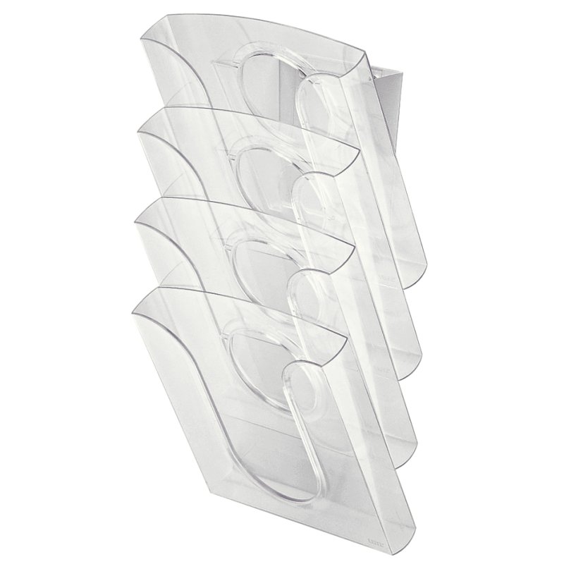 LEITZ Porte brochures pour table et mur, transparent