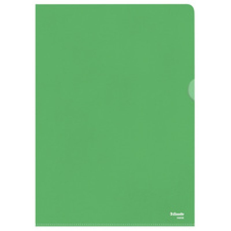 Esselte Pochette coins Standard, A4, PP grainé, rouge