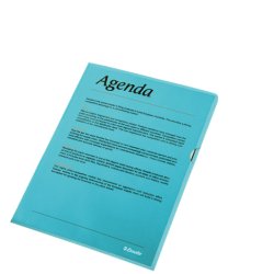 Esselte 54837 fichier Polypropylène (PP) Bleu A4