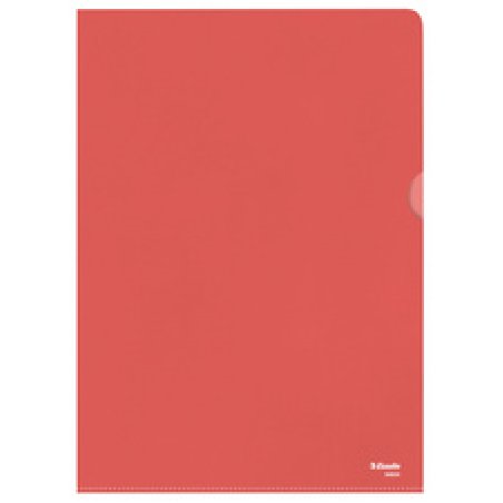 Esselte Pochette coins Standard, A4, PP grainé, jaune