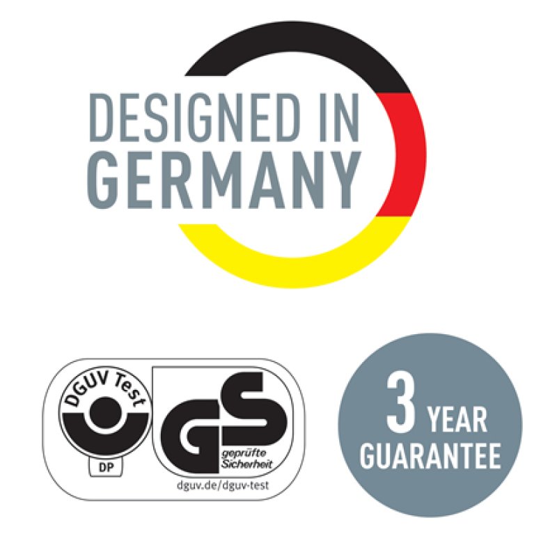 LEITZ Agrafeuse Nexxt WOW 5502, dans un carton, jaune