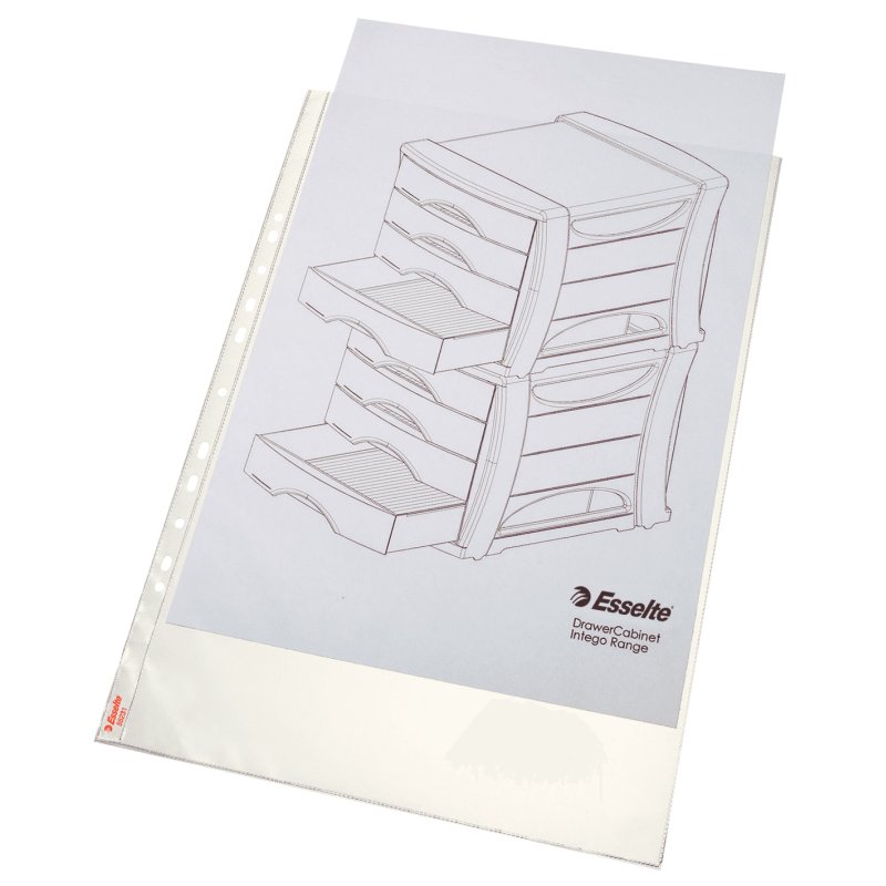 Esselte Pochettes perforées Standard plus, A3 portrait, PP