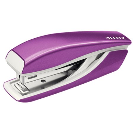 LEITZ Agrafeuse Mini Nexxt WOW 5528, en boîte, violet métal