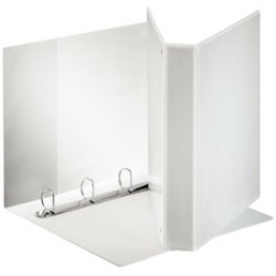 Esselte Classeur à anneaux personnalisable, A4 , blanc