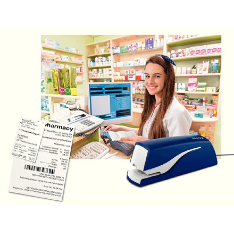 Leitz 5532 electric stapler 10 sheets