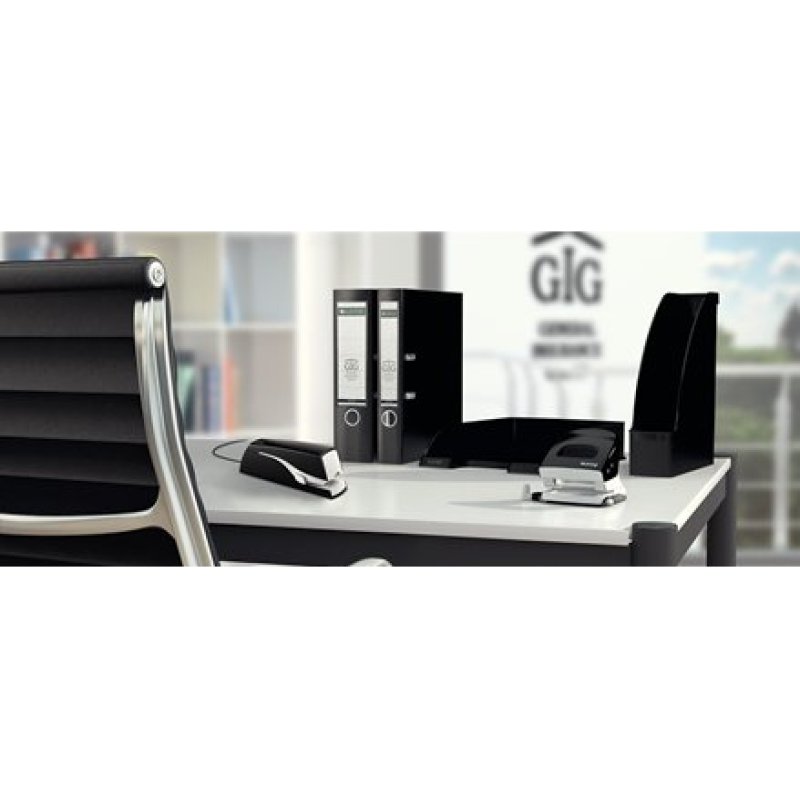 LEITZ Grande agrafeuse électrique Nexxt, noir