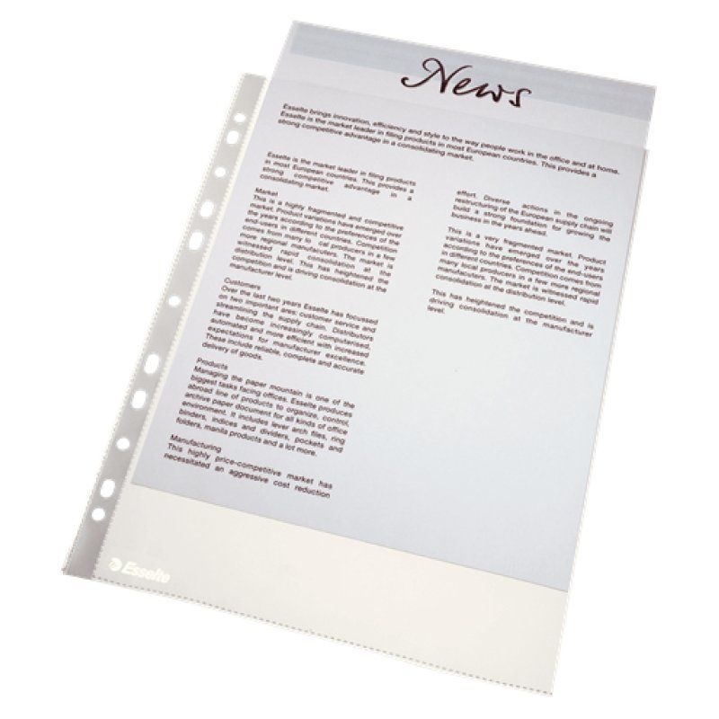 Esselte 56094 sheet protector A4 Polypropylene (PP)