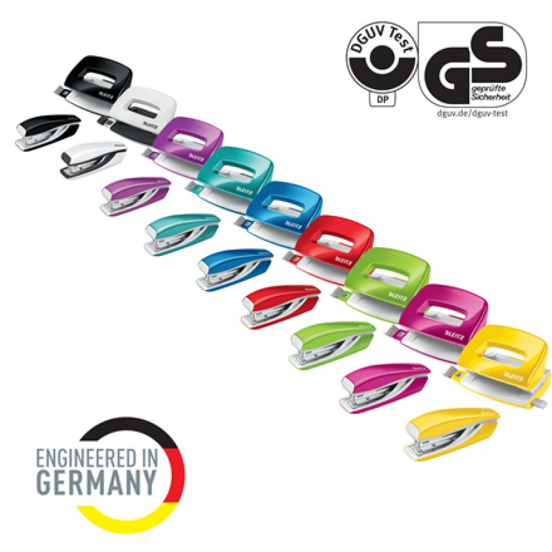 Leitz 55612026 stapler/hole punch set
