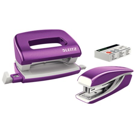 Leitz 55612062 stapler/hole punch set