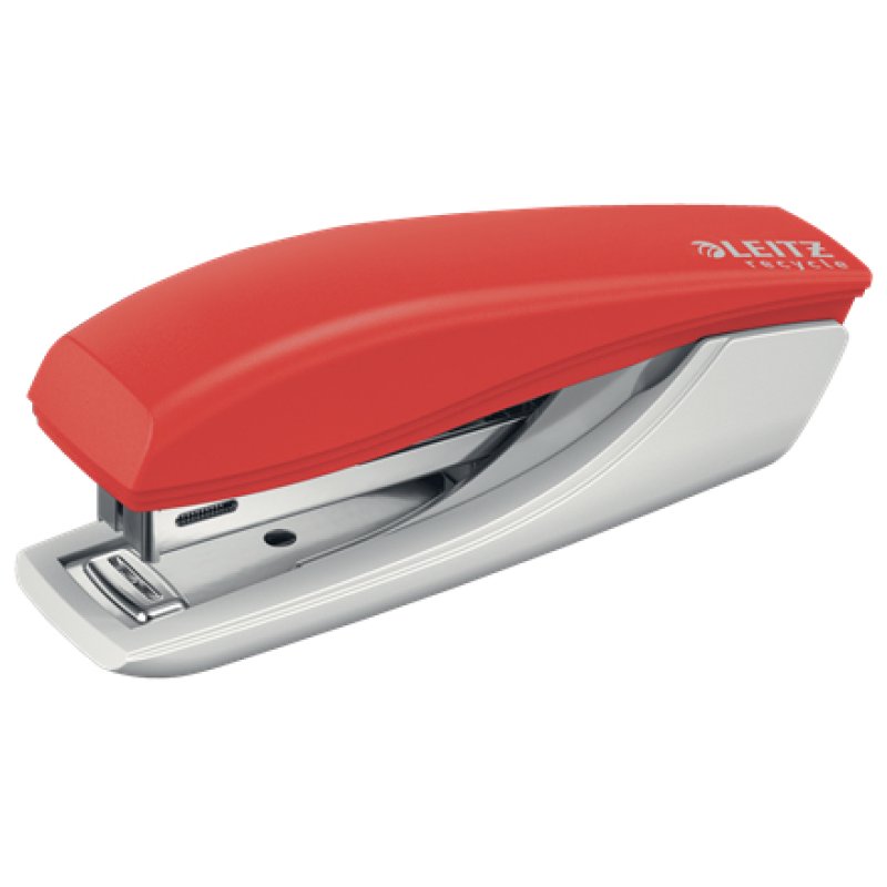 LEITZ Mini agrafeuse NeXXt Recycle, rouge