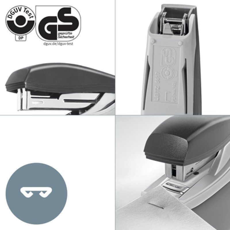 LEITZ Mini agrafeuse NeXXt Recycle, vert