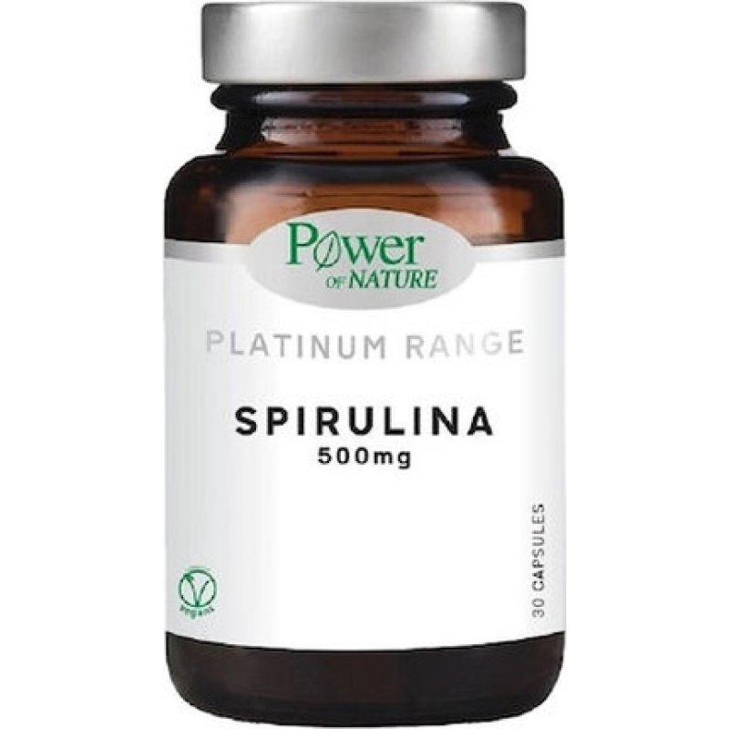 Power Health Platinum Spirulina 500mg 30 Capsules