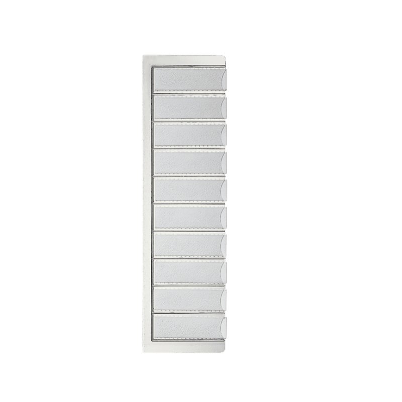 LEITZ Porte-étiquette universel, (L)53 x (H)19 mm, blanc