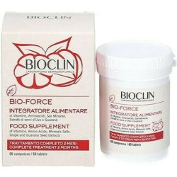 Bioclin Bio-Force Dietary Supplement For Strengthening Hair - 60 Tablets