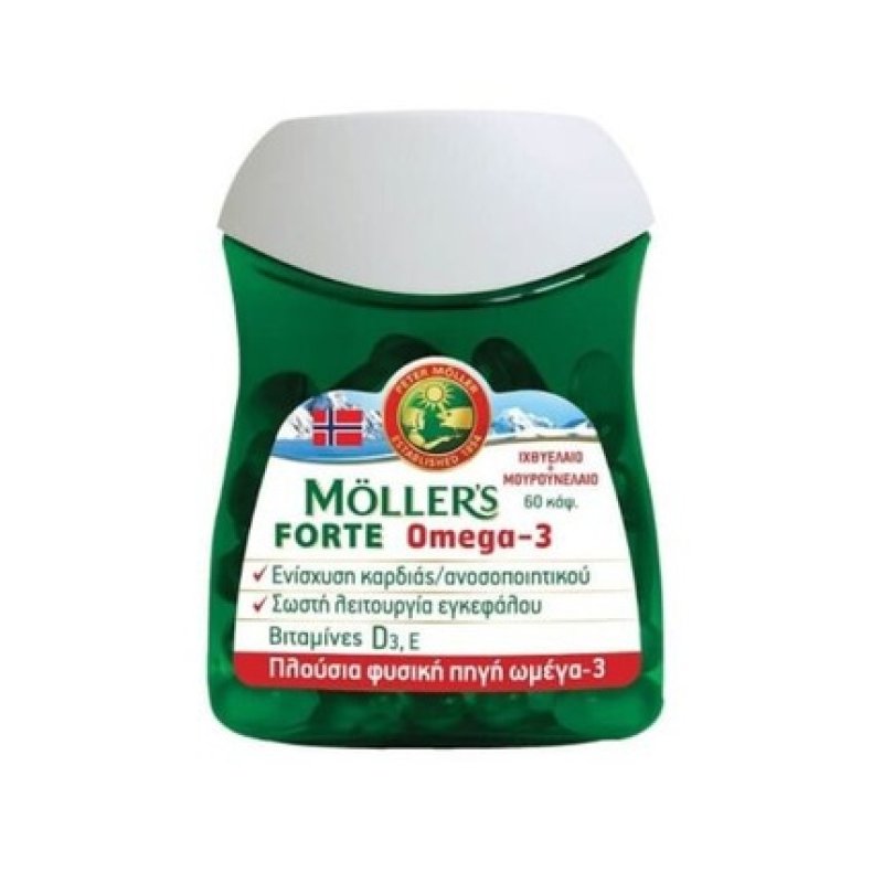 Moller's Forte Omega-3 Soft Capsules 60