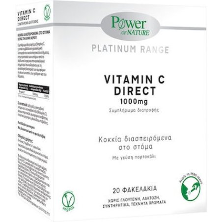 Power Health Power Of Nature Platinum Range Vitamin C Direct 1000mg - 20 Sachets