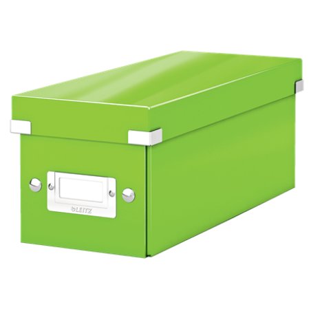 LEITZ Boîte de rangement pour CD Click & Store WOW, vert