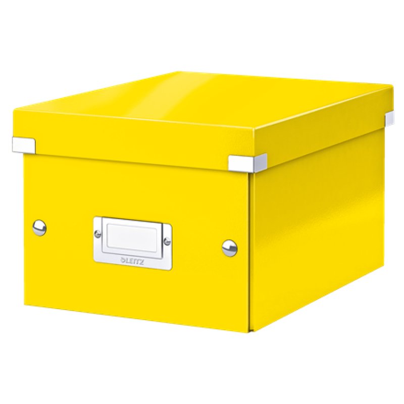 Leitz Click & Store WOW Boîte de rangement Rectangulaire Polypropylène (PP) Jaune