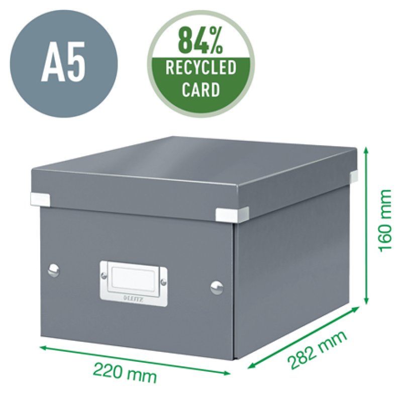 Leitz 60430026 storage box Rectangular Metal Red