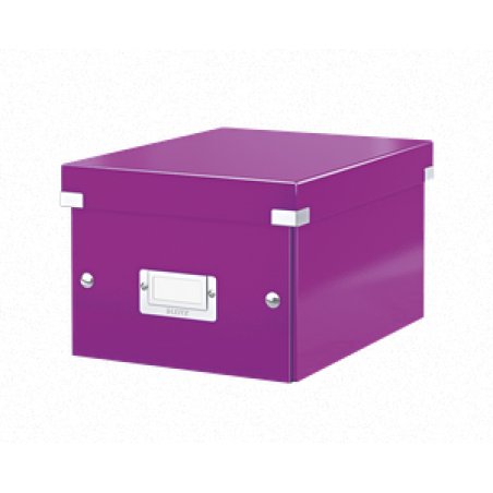 LEITZ Boîte de rangement Click & Store WOW, A5, violet