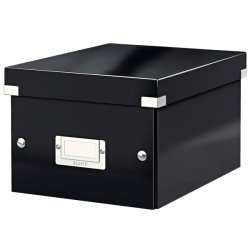 LEITZ Boîte de rangement Click & Store WOW, A5, noir
