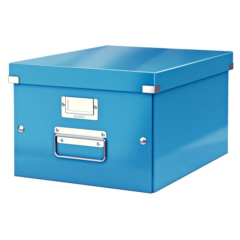 LEITZ Boîte de rangement Click & Store WOW, A4, bleu