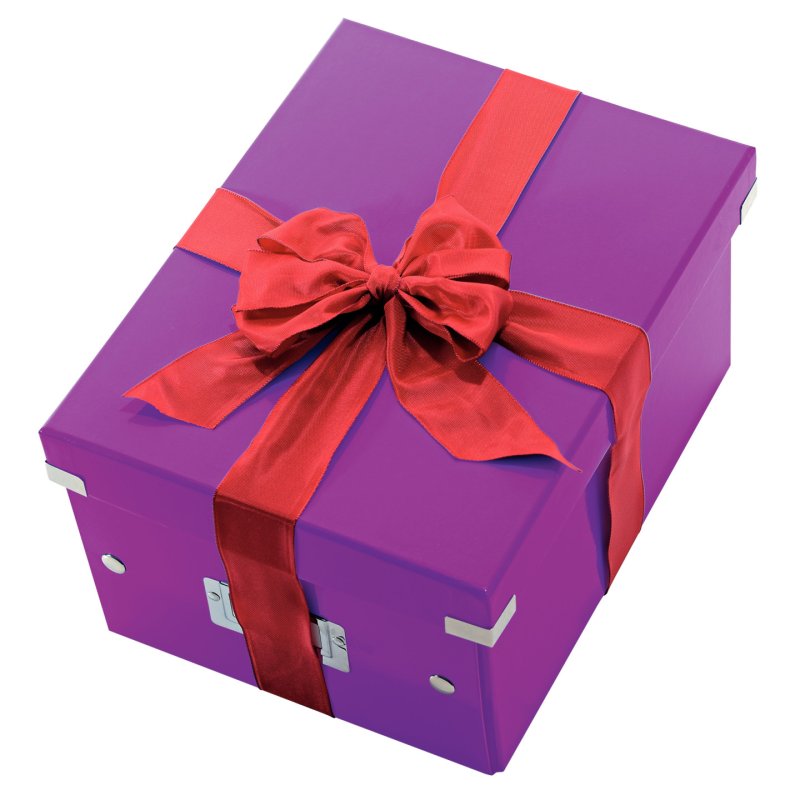 LEITZ Boîte de rangement Click & Store WOW, A4, violet