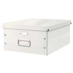 LEITZ Boîte de rangement Click & Store WOW, A3, blanc