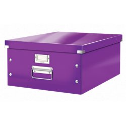 LEITZ Boîte de rangement Click & Store WOW, A3, violet