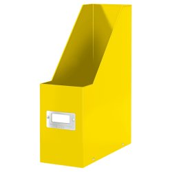 LEITZ Porte-revues Click & Store, A4, carton, jaune