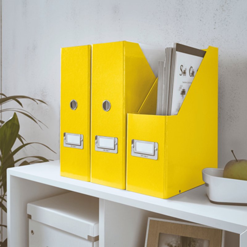 Leitz Click & Store magazine rack Polypropylene (PP) Yellow