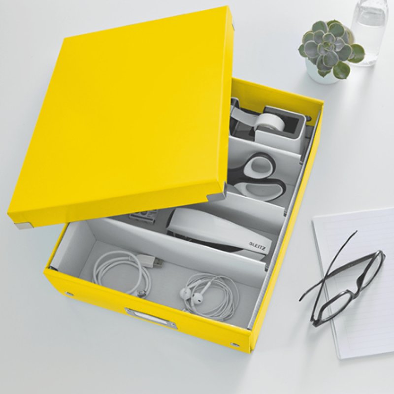 Leitz Click & Store WOW Storage box Rectangular Polypropylene (PP) Yellow