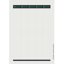 LEITZ Etiquette dos de classeur pour dossiers suspendus
