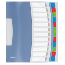 Esselte Trieur VIVIDA, A4, PP, 12 touches, multicolore