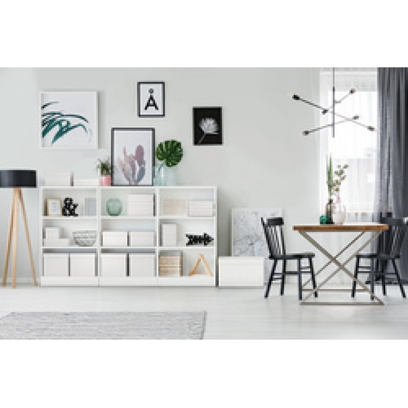 Esselte Boîte de rangement & cadeau Home M, set de 3, gris