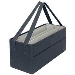 LEITZ Sac de rangement Hot Desking, en tissu, gris velours