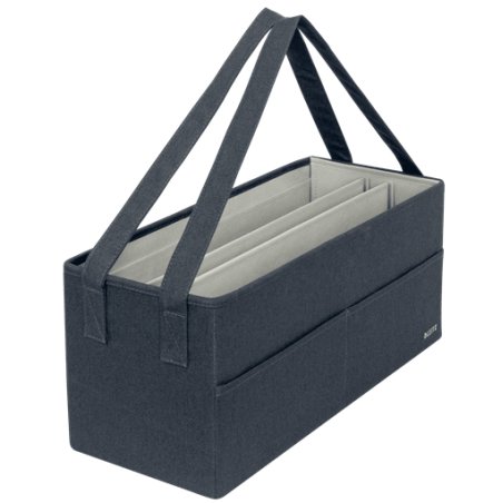 LEITZ Sac de rangement Hot Desking, en tissu, gris velours