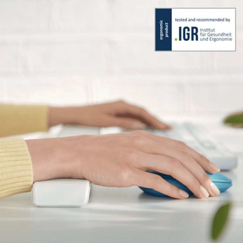 Leitz Repose-poignet pour souris Ergo Cosy, gris clair